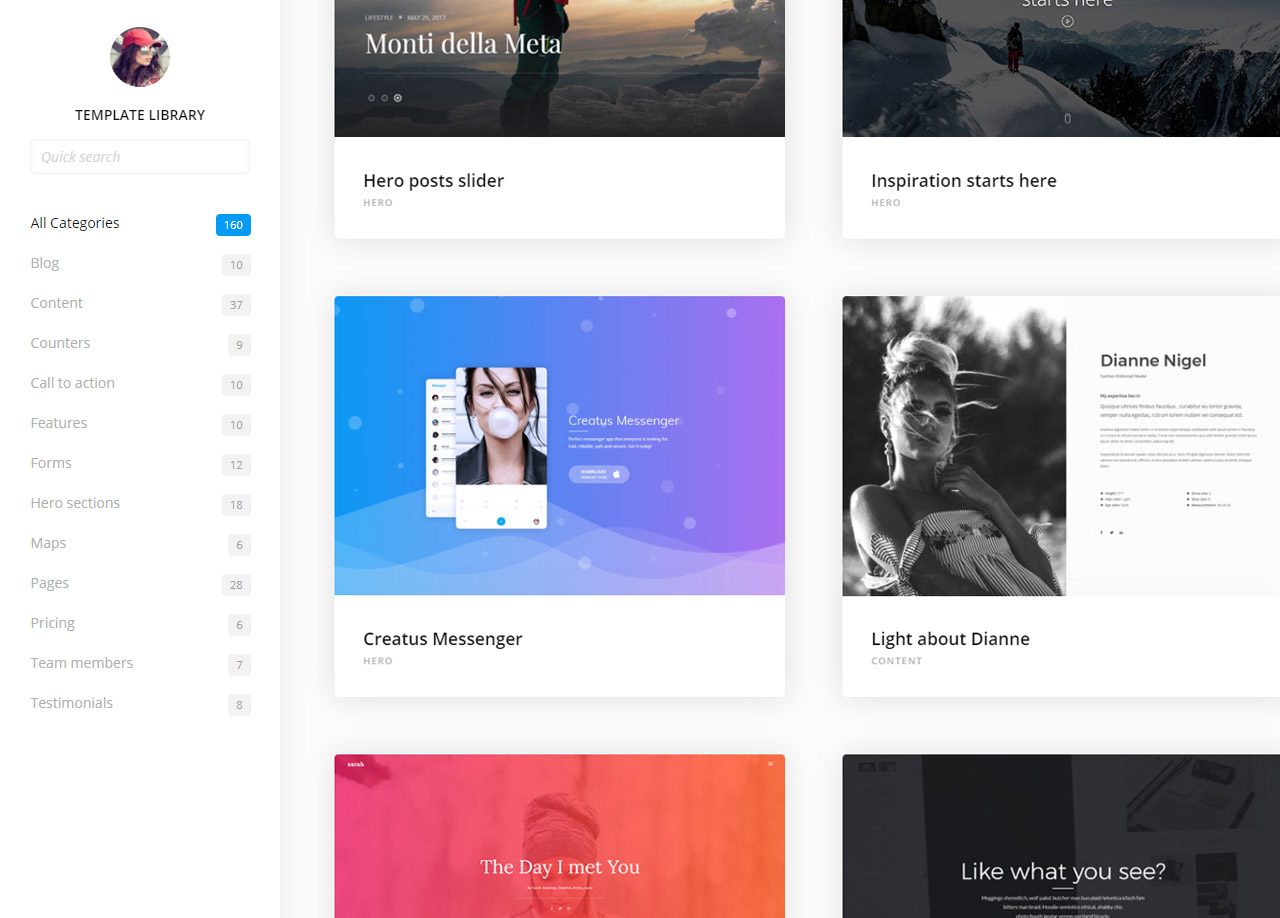 template-lib-home